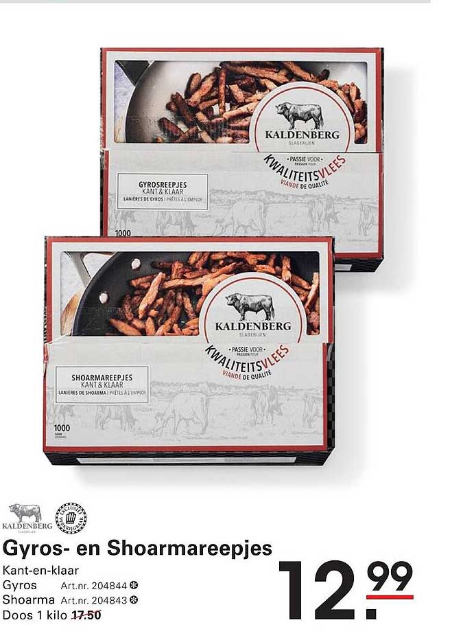 Gyros- en Shoarmareepjes