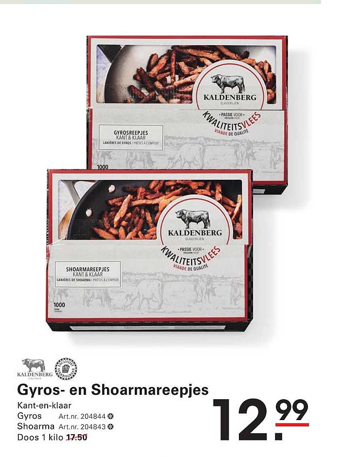 Gyros- en Shoarmareepjes