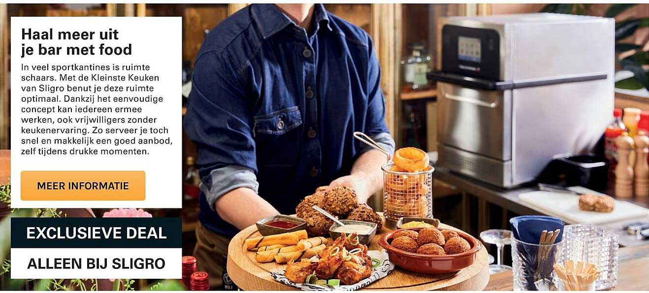 Haal meer uit je bar met food