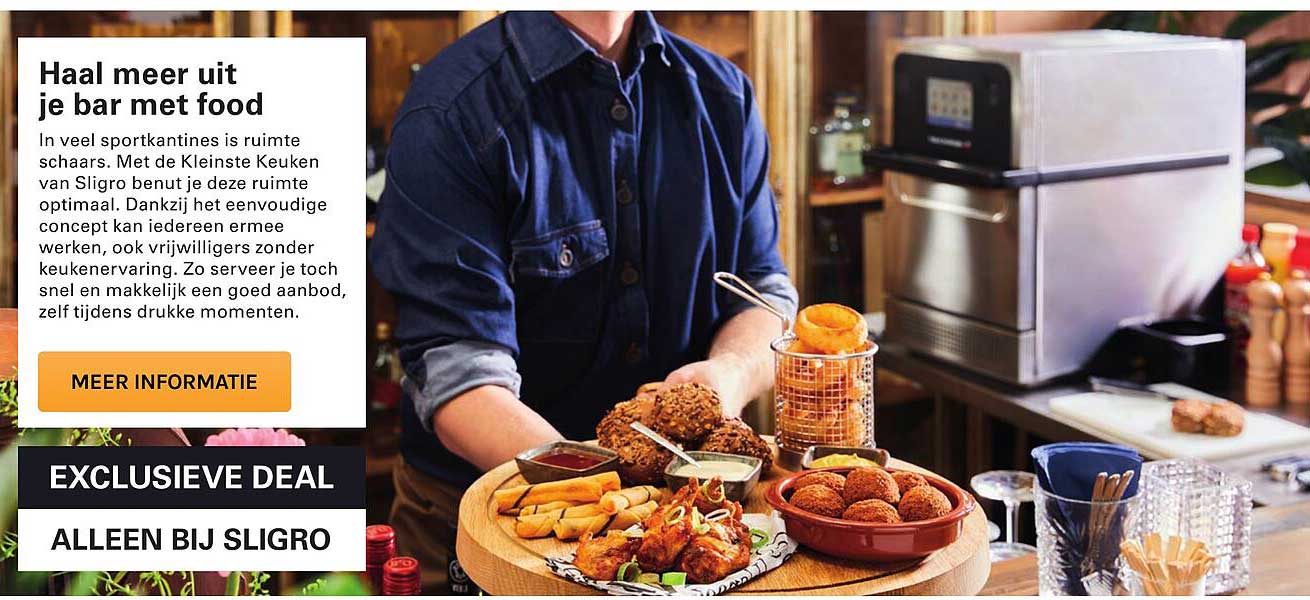 Haal meer uit je bar met food