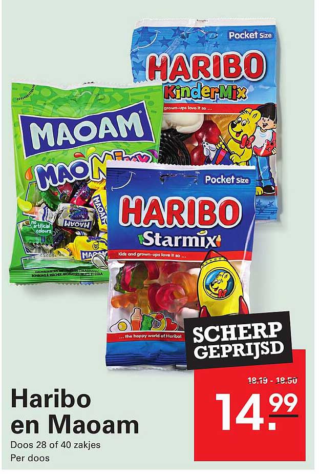 Haribo en Maoam