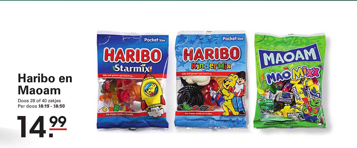Haribo en Maoam