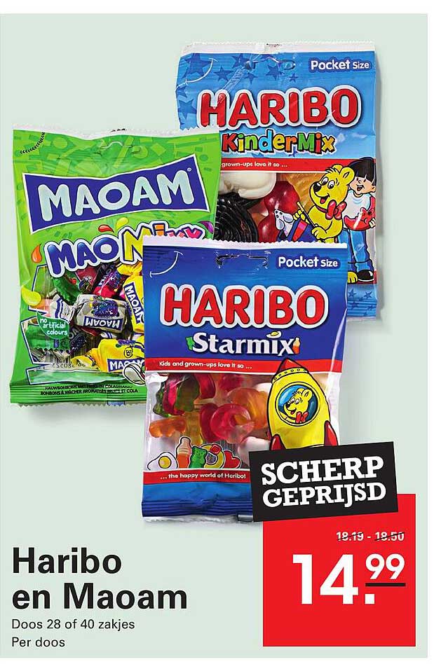 Haribo en Maoam