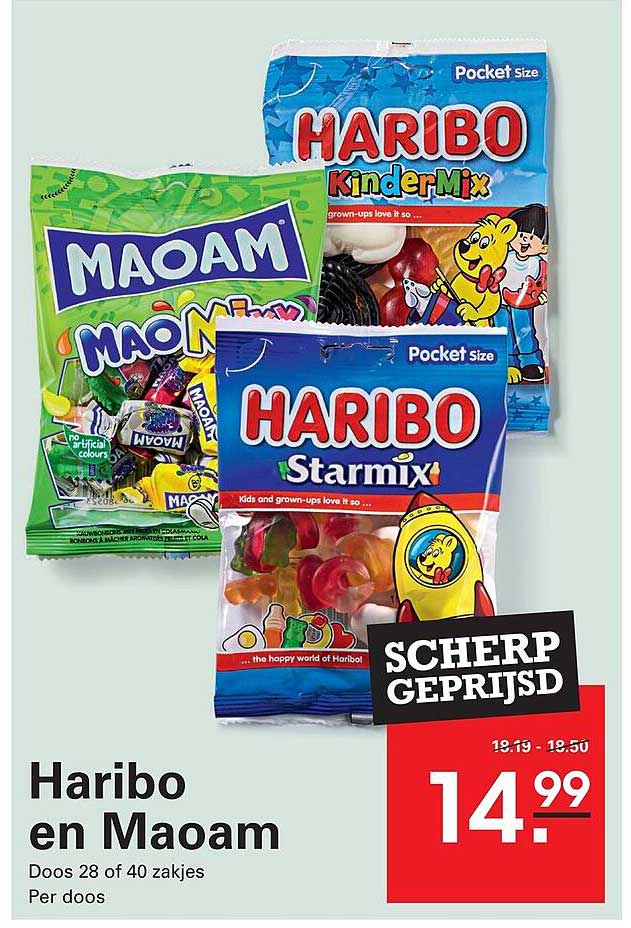 Haribo en Maoam