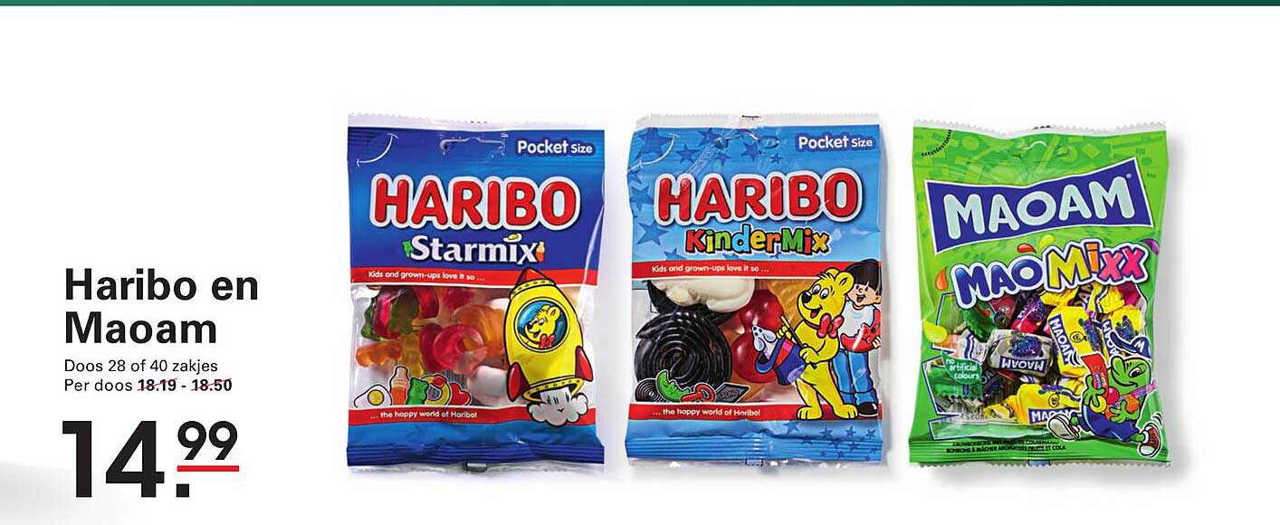 Haribo en Maoam