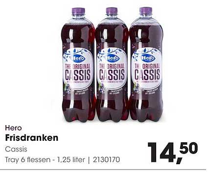 Hero Frisdranken Cassis