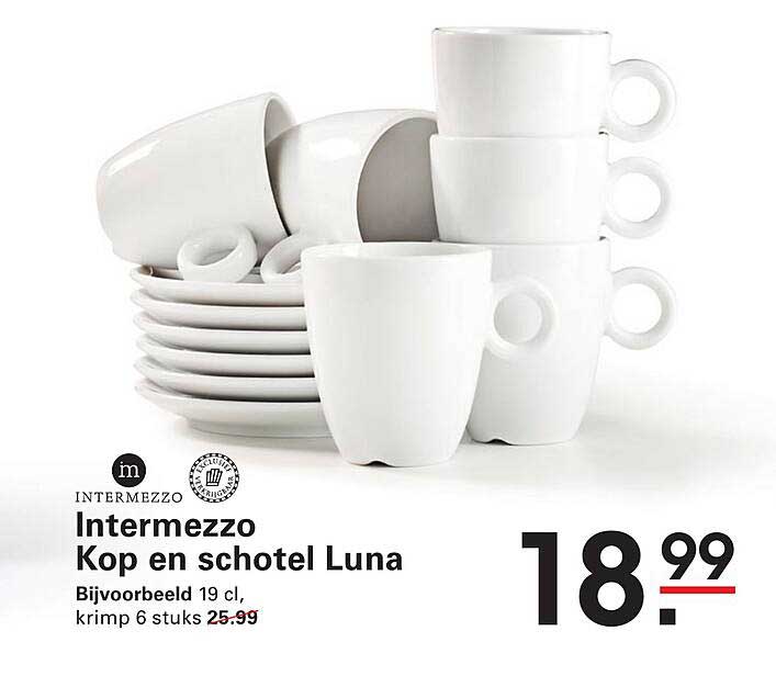Intermezzo Kop en schotel Luna
