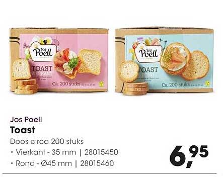 Jos Poell Toast