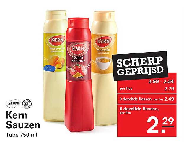 Kern Sauzen Tube 750 ml SCHERP GEPRIJSD
