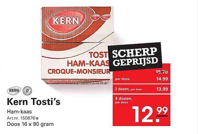 Kern Tosti's Ham-kaas