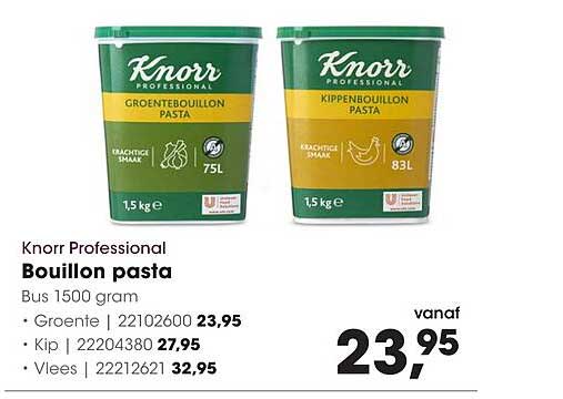 Knorr Professional Bouillon pasta