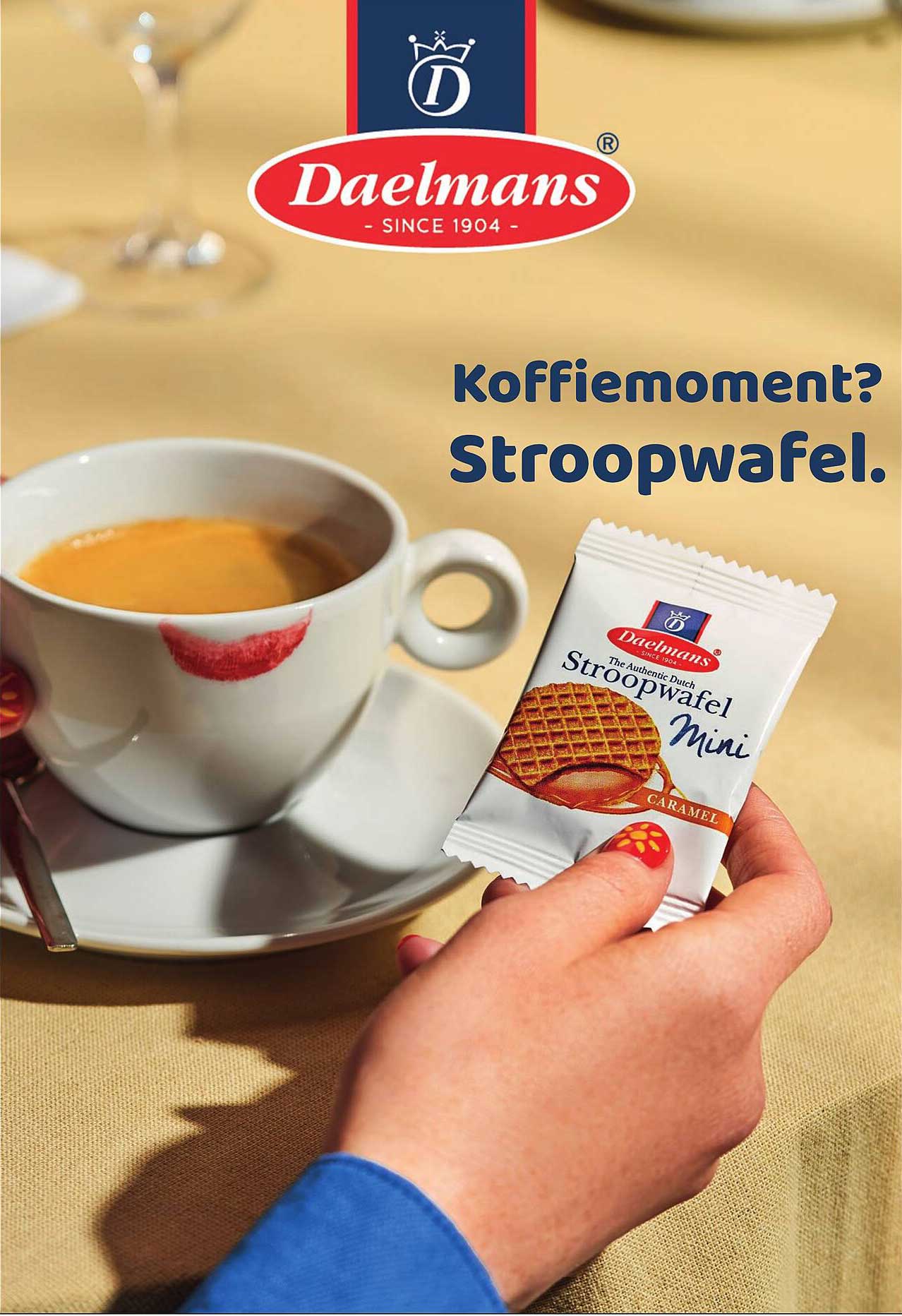 Koffiemoment? Stroopwafel.