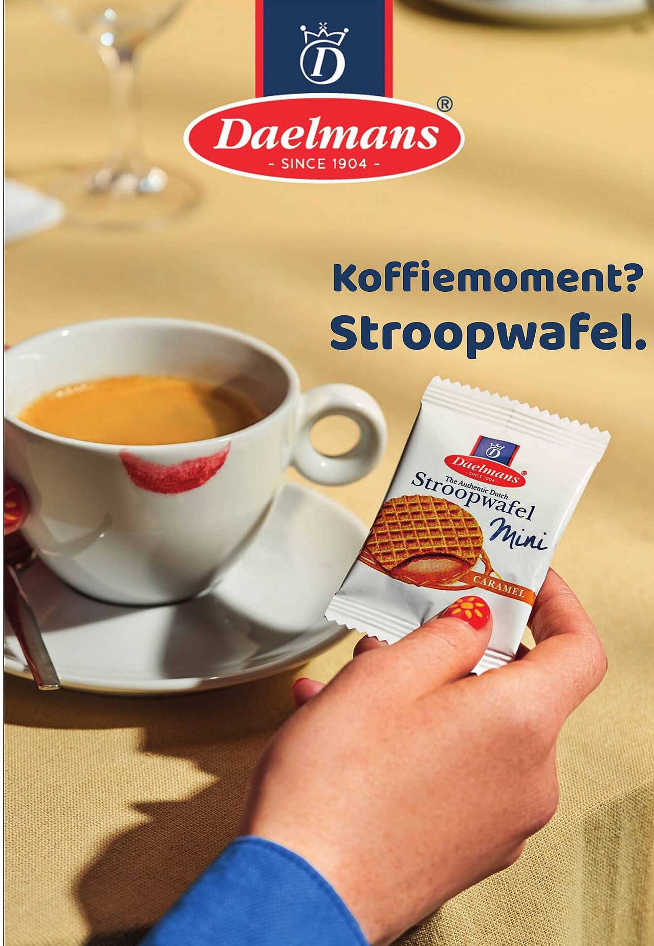 Koffiemoment? Stroopwafel.