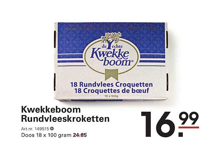Kwekkeboom Rundvleeskroketten