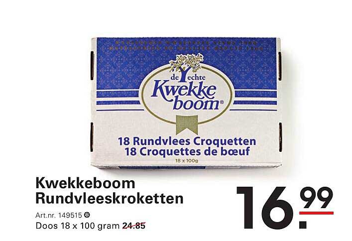 Kwekkeboom Rundvleeskroketten