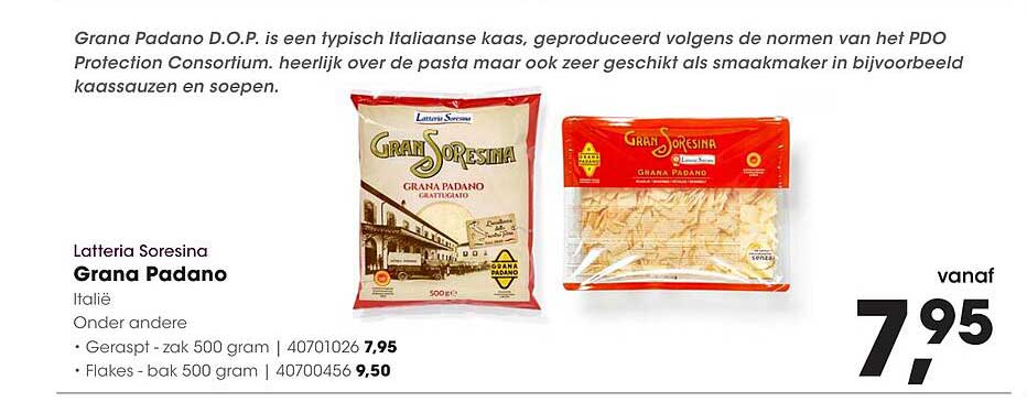 Latteria Sore sina Grana Padano