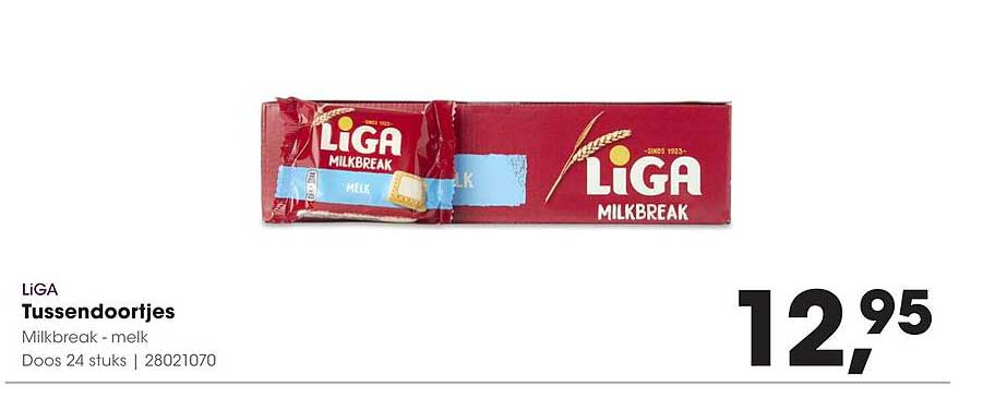 LiGA Tussendoortjes Milkbreak - melk