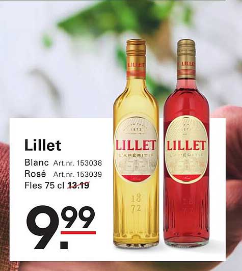 Lillet Blanc Rosé Fles 75 cl