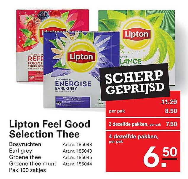 Lipton Feel Good Selection Thee