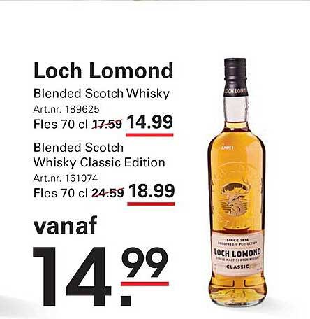 Loch Lomond Blended Scotch Whisky