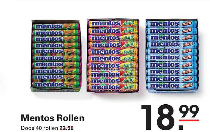 Mentos Rollen