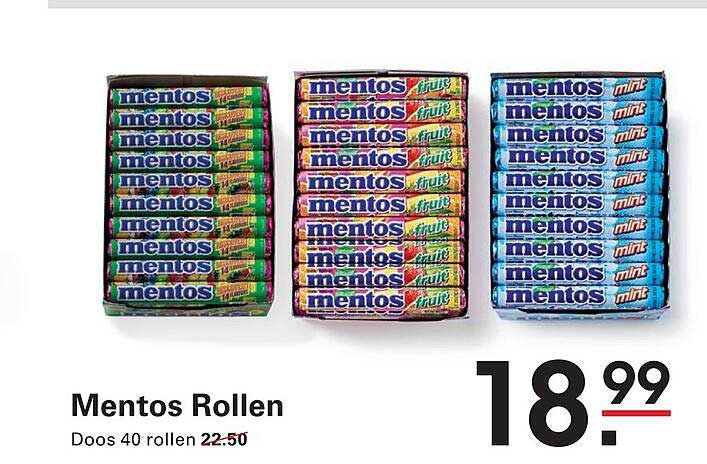 Mentos Rollen
