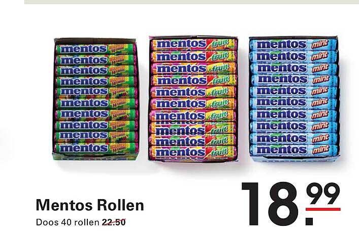 Mentos Rollen