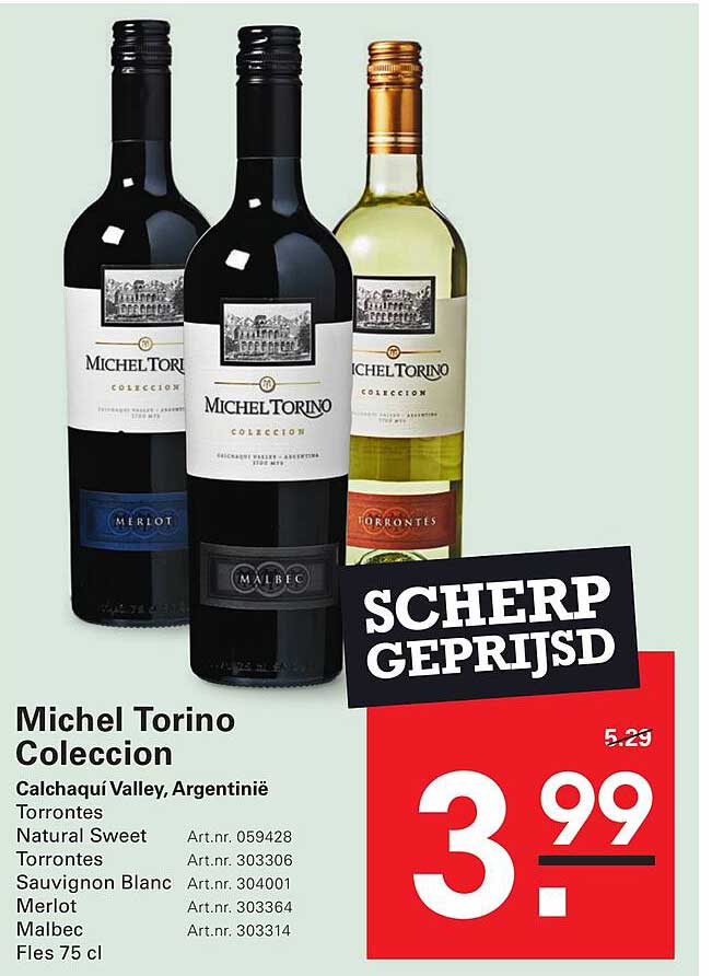 Michel Torino Coleccion Scherp geprijsd