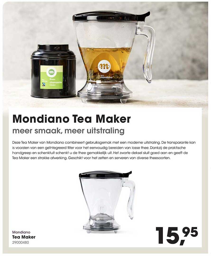 Mondiano Tea Maker