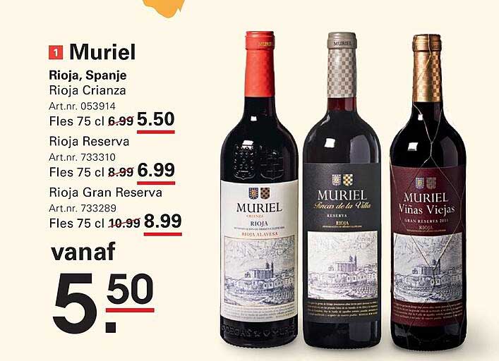 Muriel Rioja, Spanje Rioja Crianza