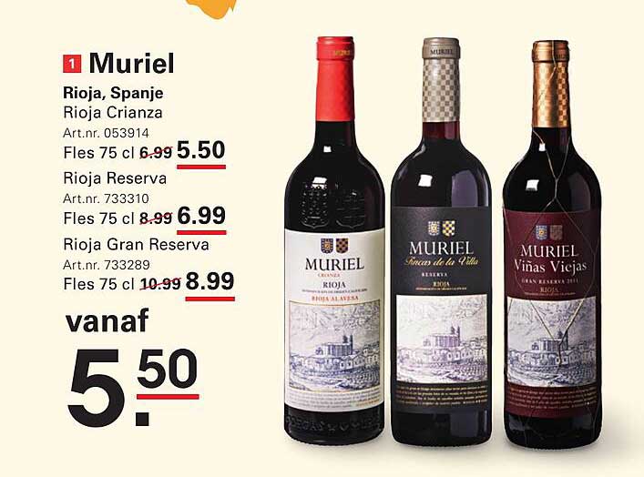Muriel Rioja, Spanje Rioja Crianza