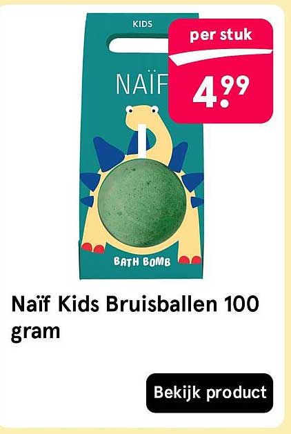 Naïf Kids Bruisballen 100 gram