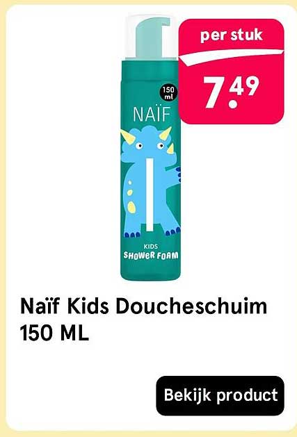 Naïf Kids Doucheschuim 150 ML