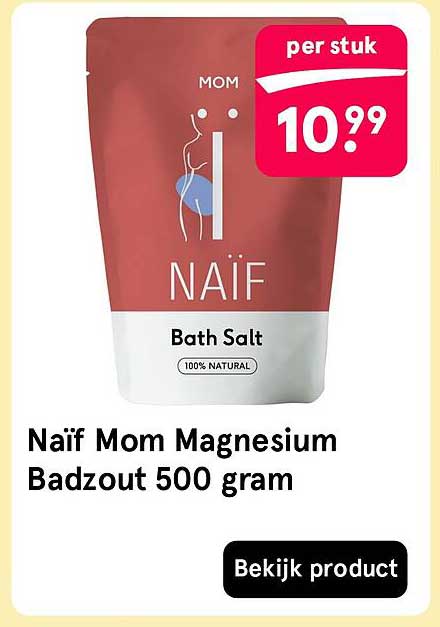 Naïf Mom Magnesium Badzout 500 gram