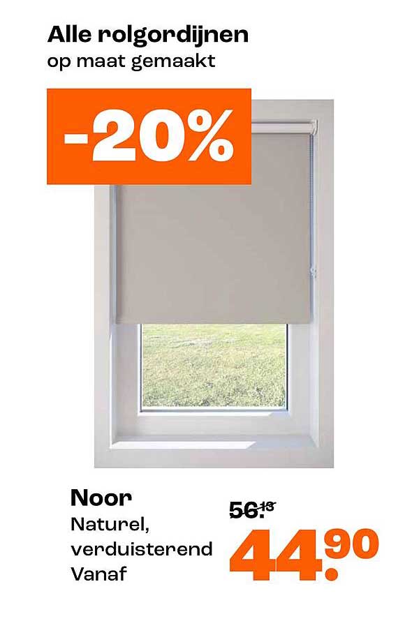 Noor Naturel, verduisterend Vanaf -20%