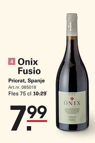 Onix Fusio Priorat, Spanje