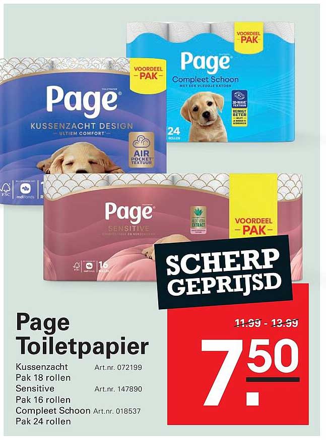 Page Toiletpapier