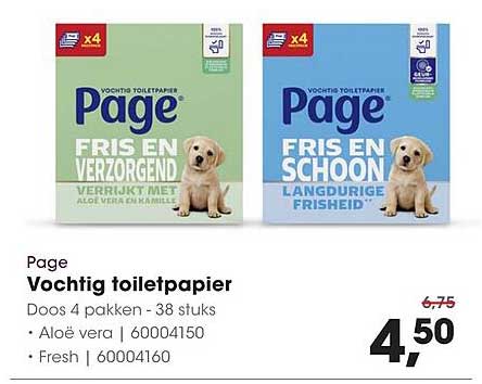 Page Vochtig toiletpapier