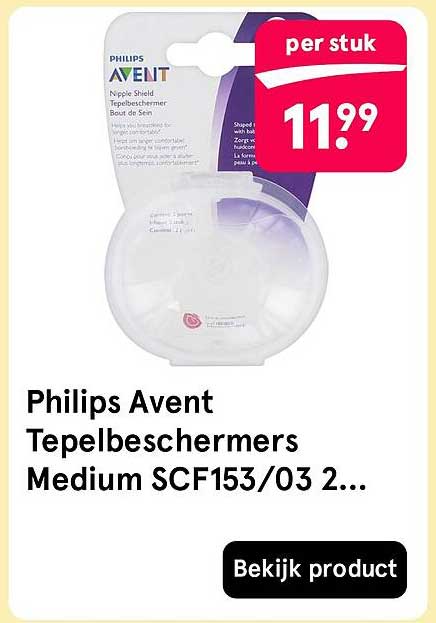 Philips Avent Tepelbeschermers Medium SCF153/03