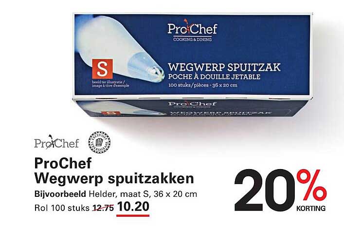 ProChef Wegwerp spuitzakken