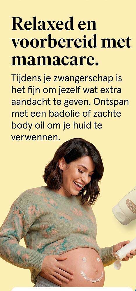 Relaxed en voorbereid met mamacare.