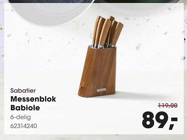 Sabatier Messenblok Babiole