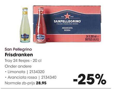 San Pellegrino Frisdranken