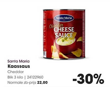 Santa Maria Kaassaus Cheddar