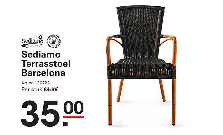 Sediamo Terrasstoel Barcelona
