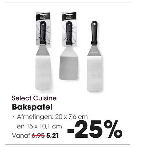 Select Cuisine Bakspatel -25%