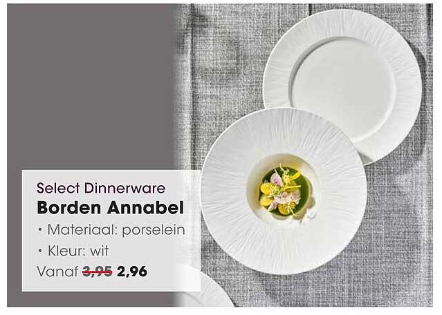 Select Dinnerware Borden Annabel