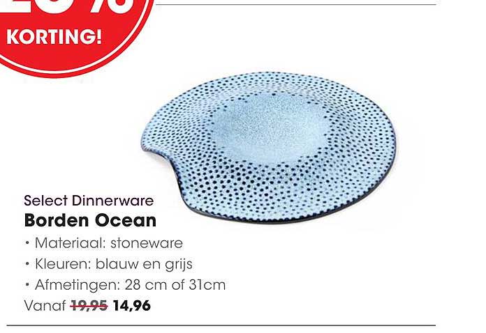 Select Dinnerware Borden Ocean