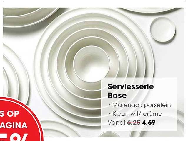Serviesserie Base