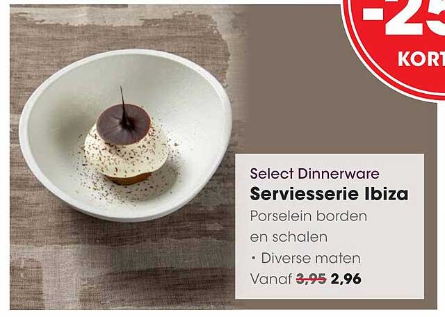 Serviesserie Ibiza